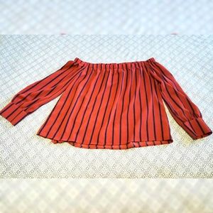 Windsor off the shoulder shirt